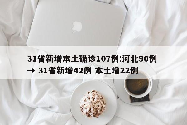 31省新增本土确诊107例:河北90例 → 31省新增42例 本土增22例