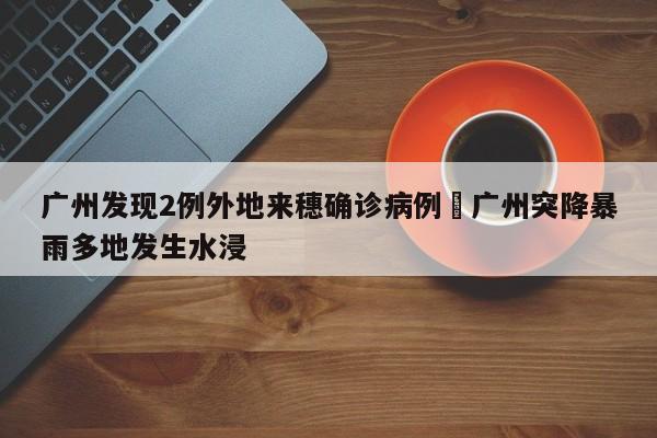 广州发现2例外地来穗确诊病例›广州突降暴雨多地发生水浸